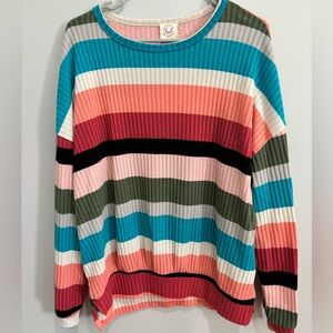 Striped Oversized Sweater